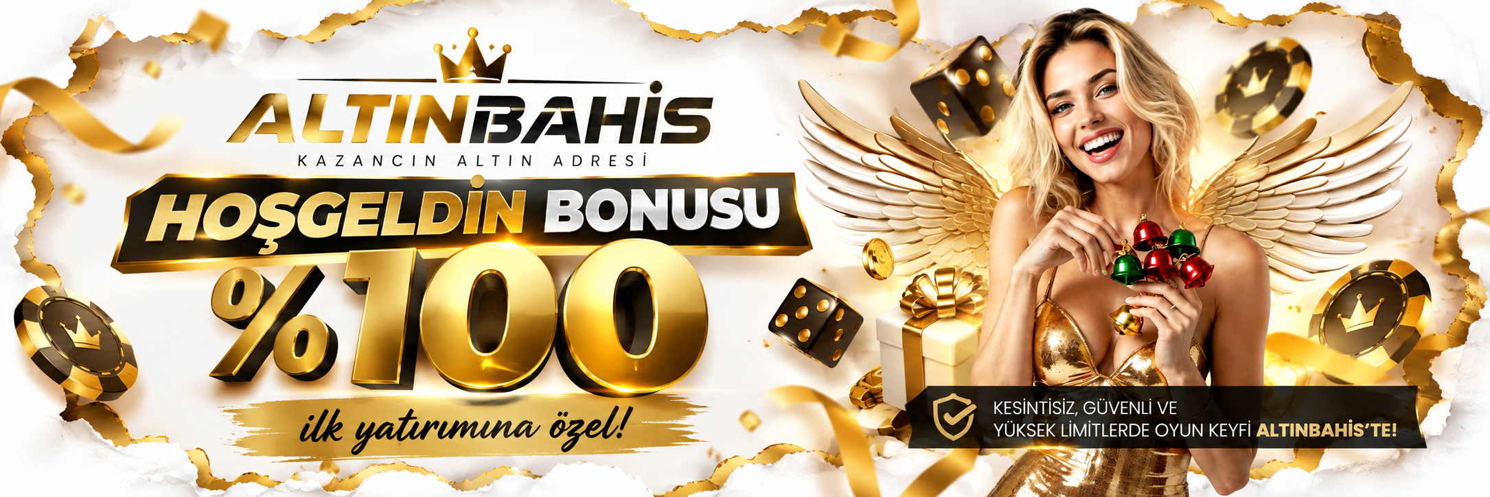 %100 Hoşgeldin Bonusu